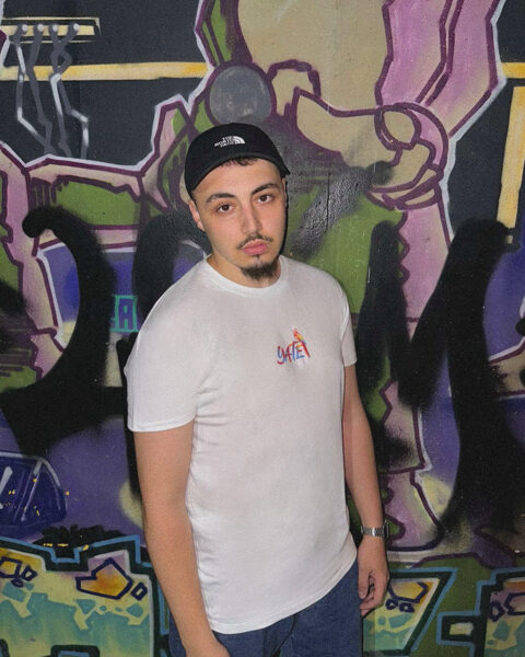 T-shirt Perroquet Blanc